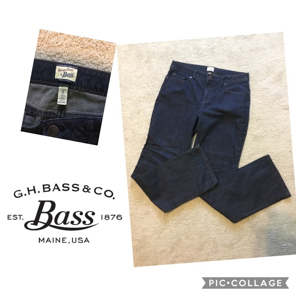 Denim - Bass Straight Leg Heritage Denim Jeans NWOT